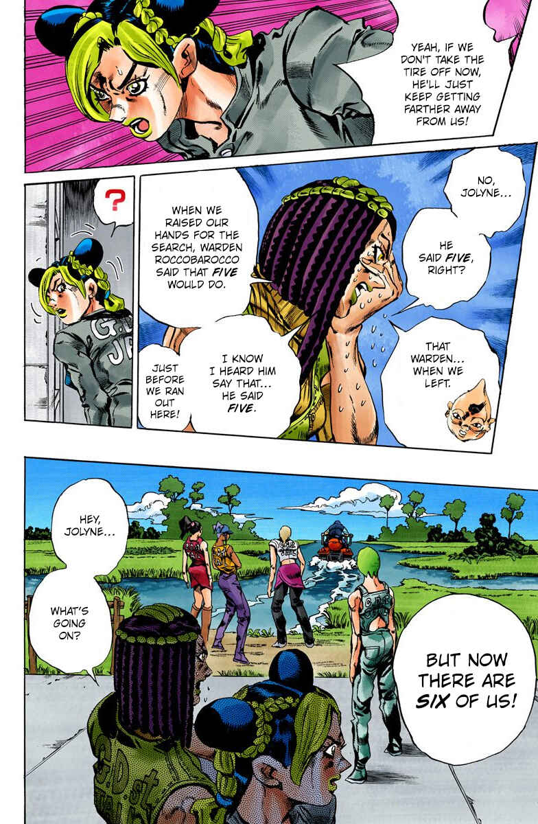 Page 12 Chapter 27 JoJos Bizarre Adventure, Part 6: Stone Ocean (Official Colored)