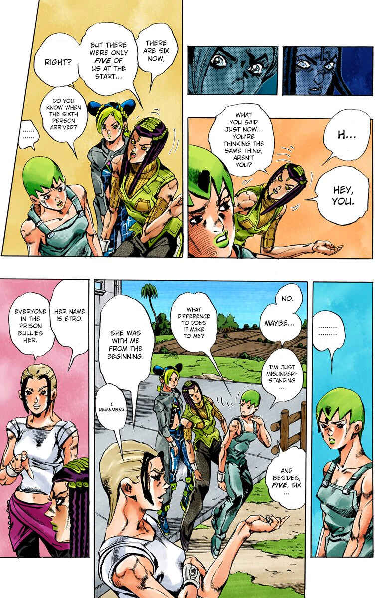 Page 15 Chapter 27 JoJos Bizarre Adventure, Part 6: Stone Ocean (Official Colored)