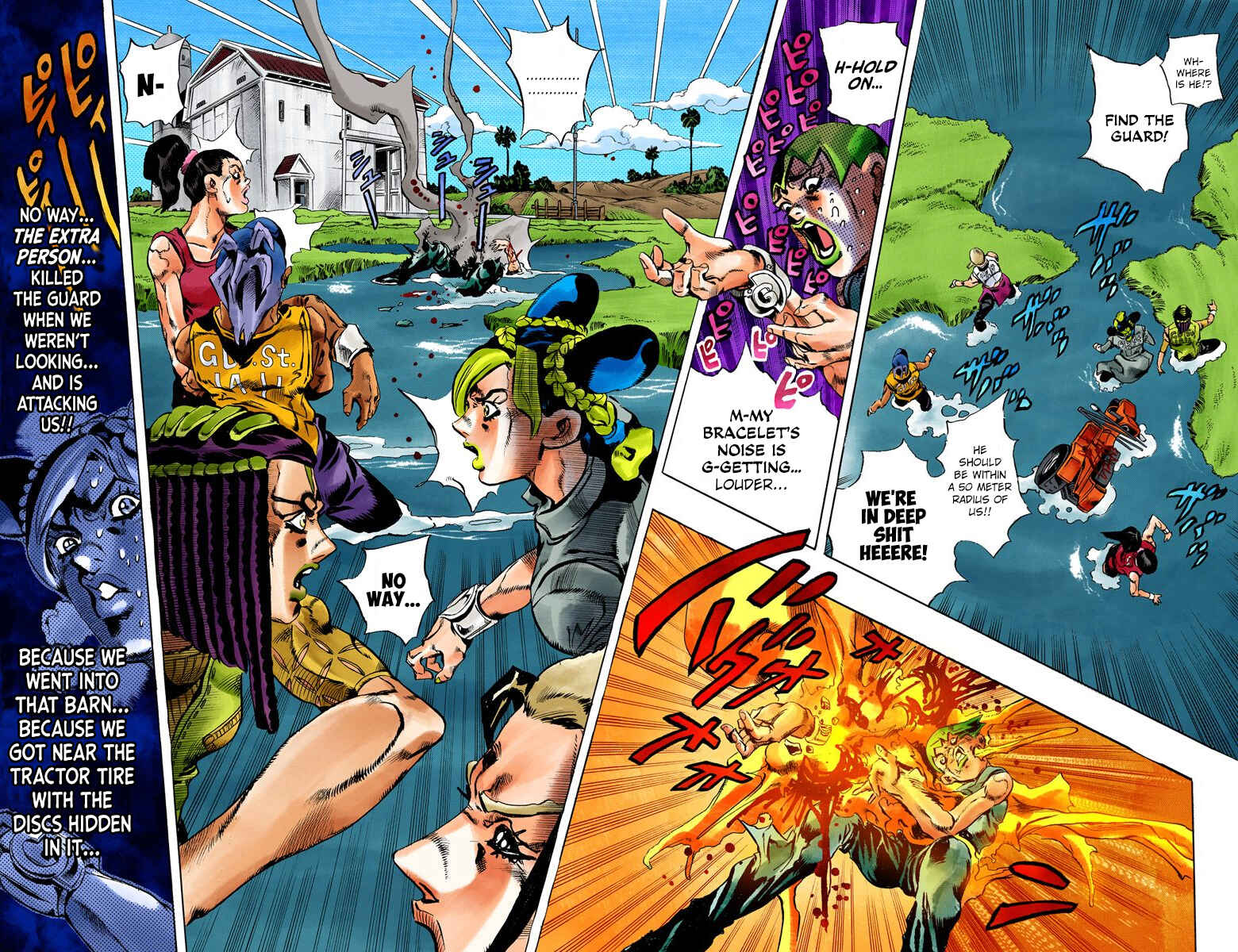Page 20 Chapter 27 JoJos Bizarre Adventure, Part 6: Stone Ocean (Official Colored)