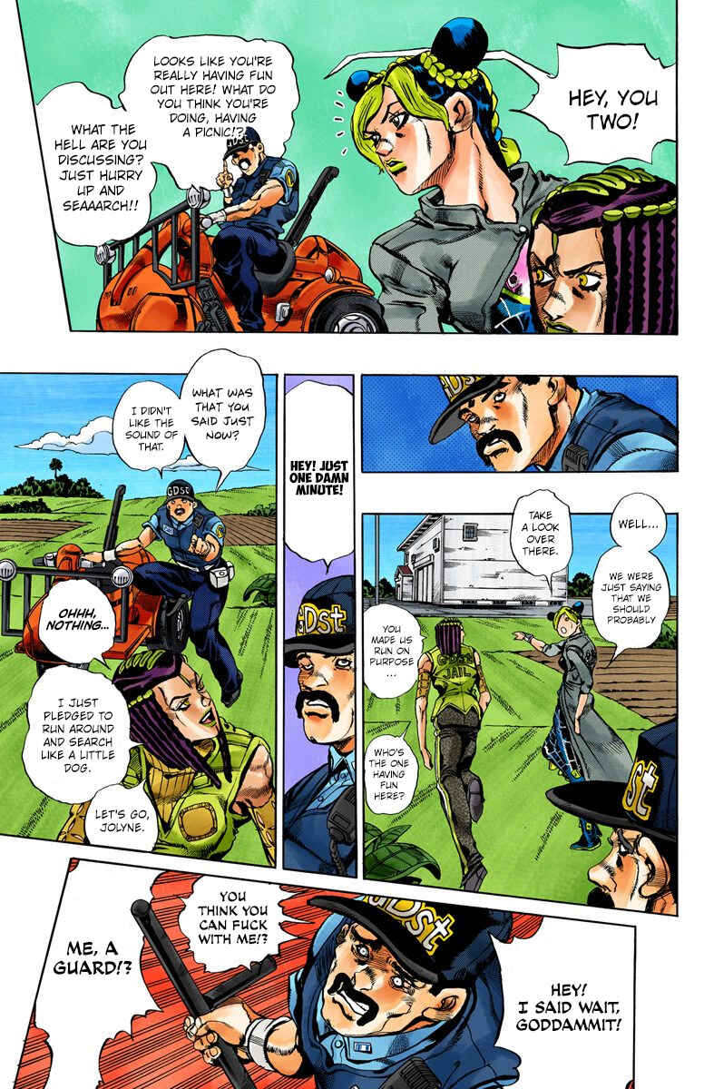 Page 3 Chapter 27 JoJos Bizarre Adventure, Part 6: Stone Ocean (Official Colored)
