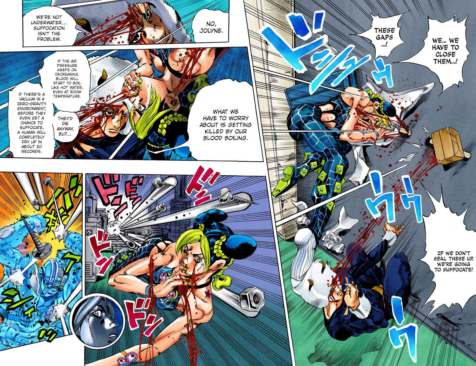 Page 6 Chapter 44 JoJos Bizarre Adventure, Part 6: Stone Ocean (Official Colored)