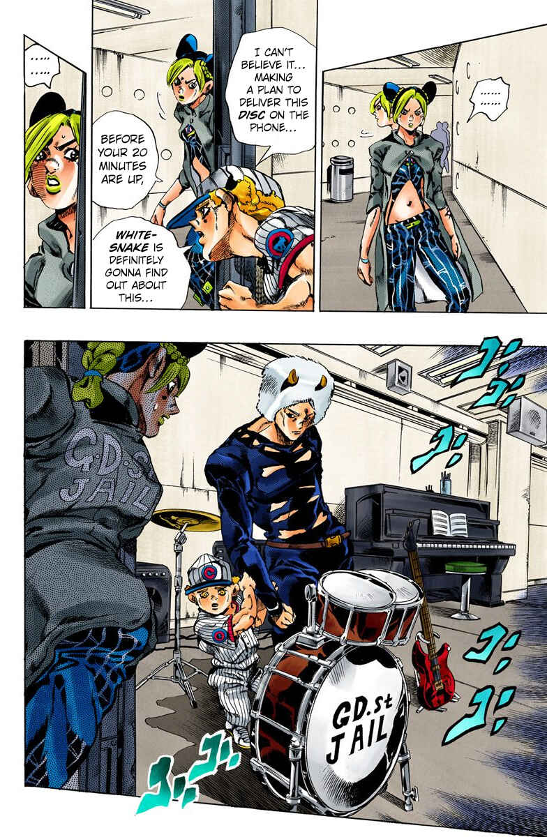 Page 10 Chapter 40 JoJos Bizarre Adventure, Part 6: Stone Ocean (Official Colored)