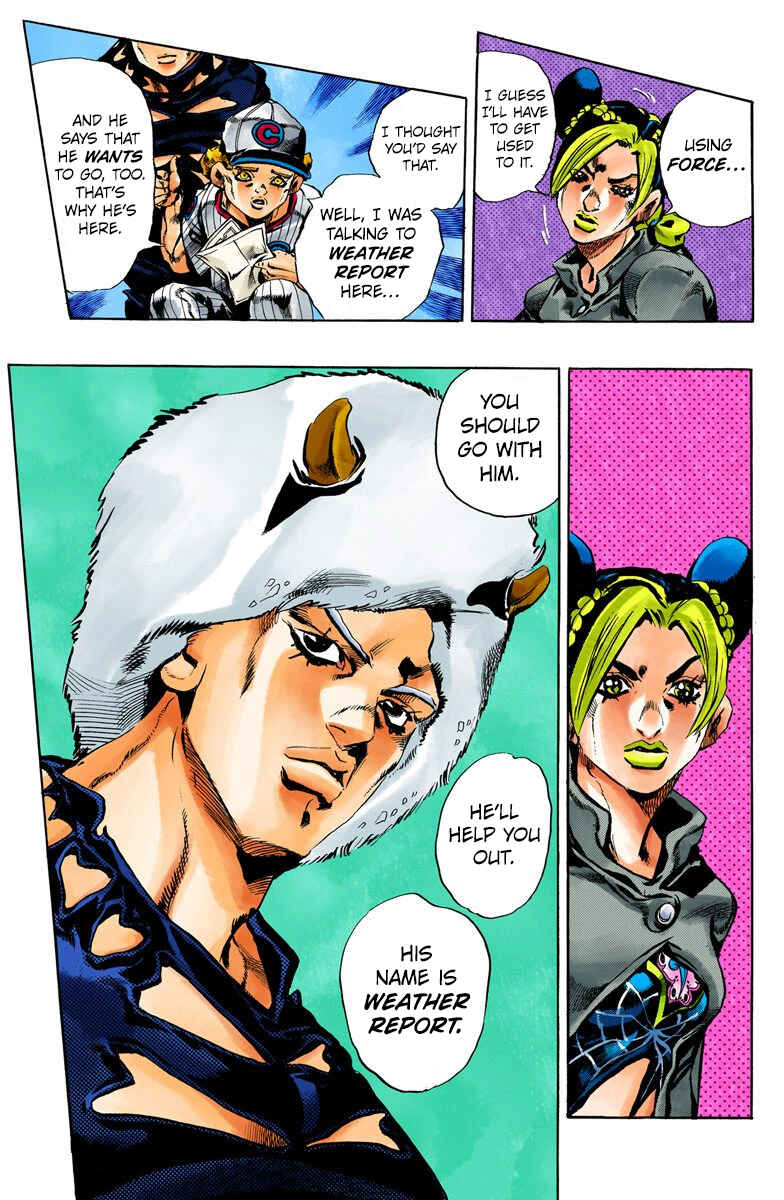 Page 13 Chapter 40 JoJos Bizarre Adventure, Part 6: Stone Ocean (Official Colored)