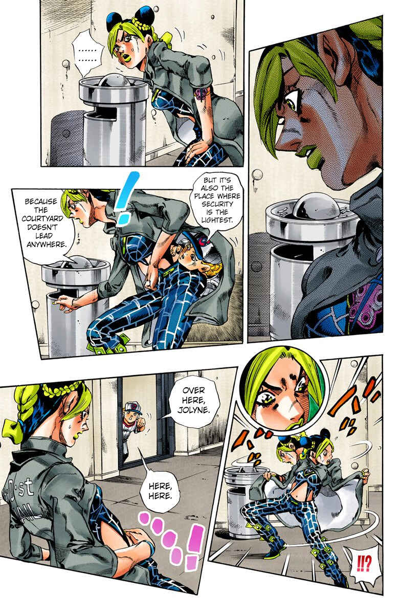 Page 9 Chapter 40 JoJos Bizarre Adventure, Part 6: Stone Ocean (Official Colored)