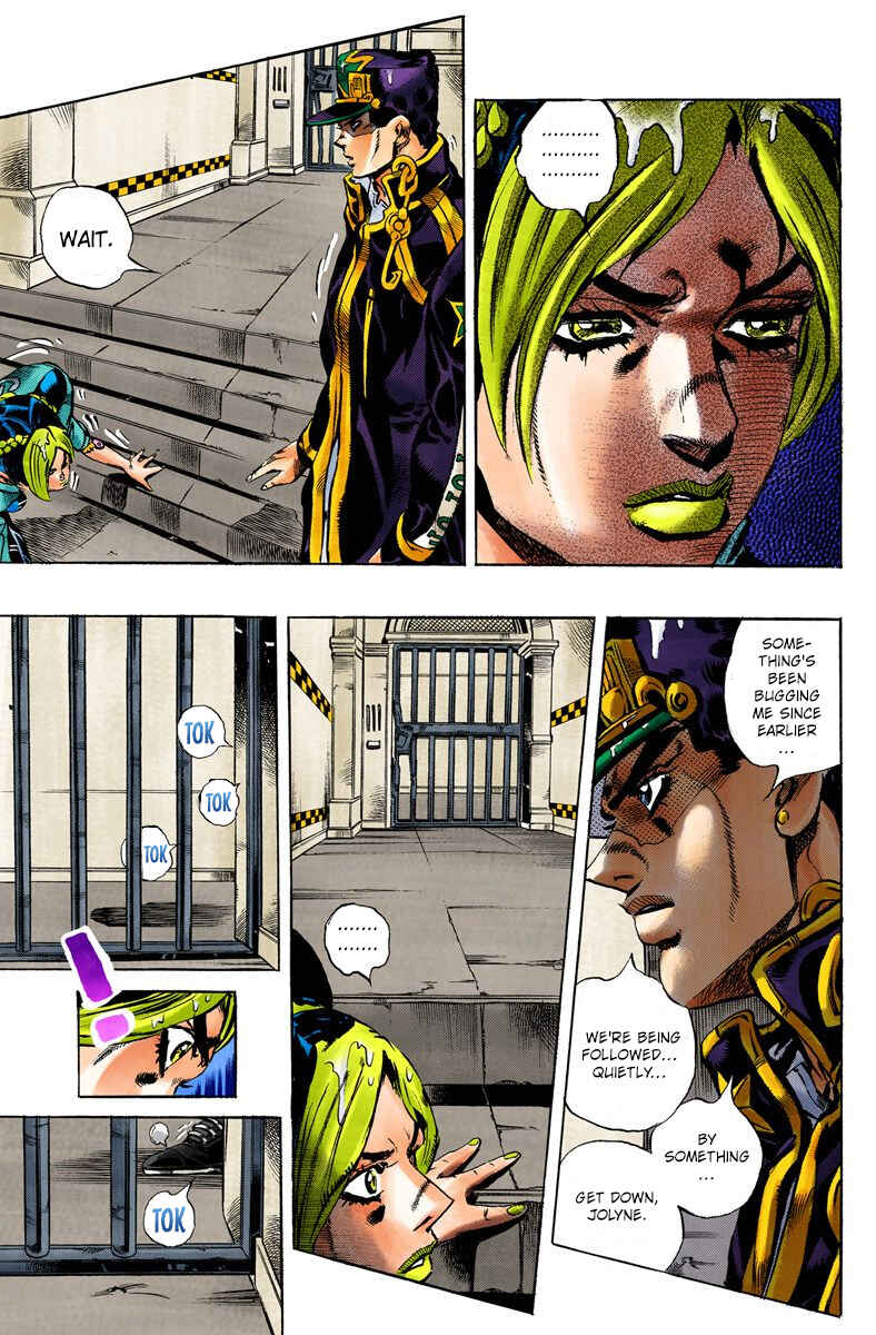 Page 8 Chapter 18 JoJos Bizarre Adventure, Part 6: Stone Ocean (Official Colored)