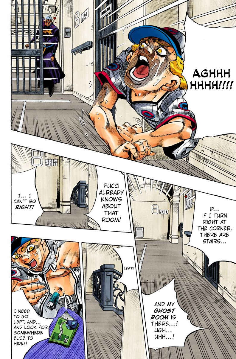 Page 10 Chapter 157 JoJos Bizarre Adventure, Part 6: Stone Ocean (Official Colored)