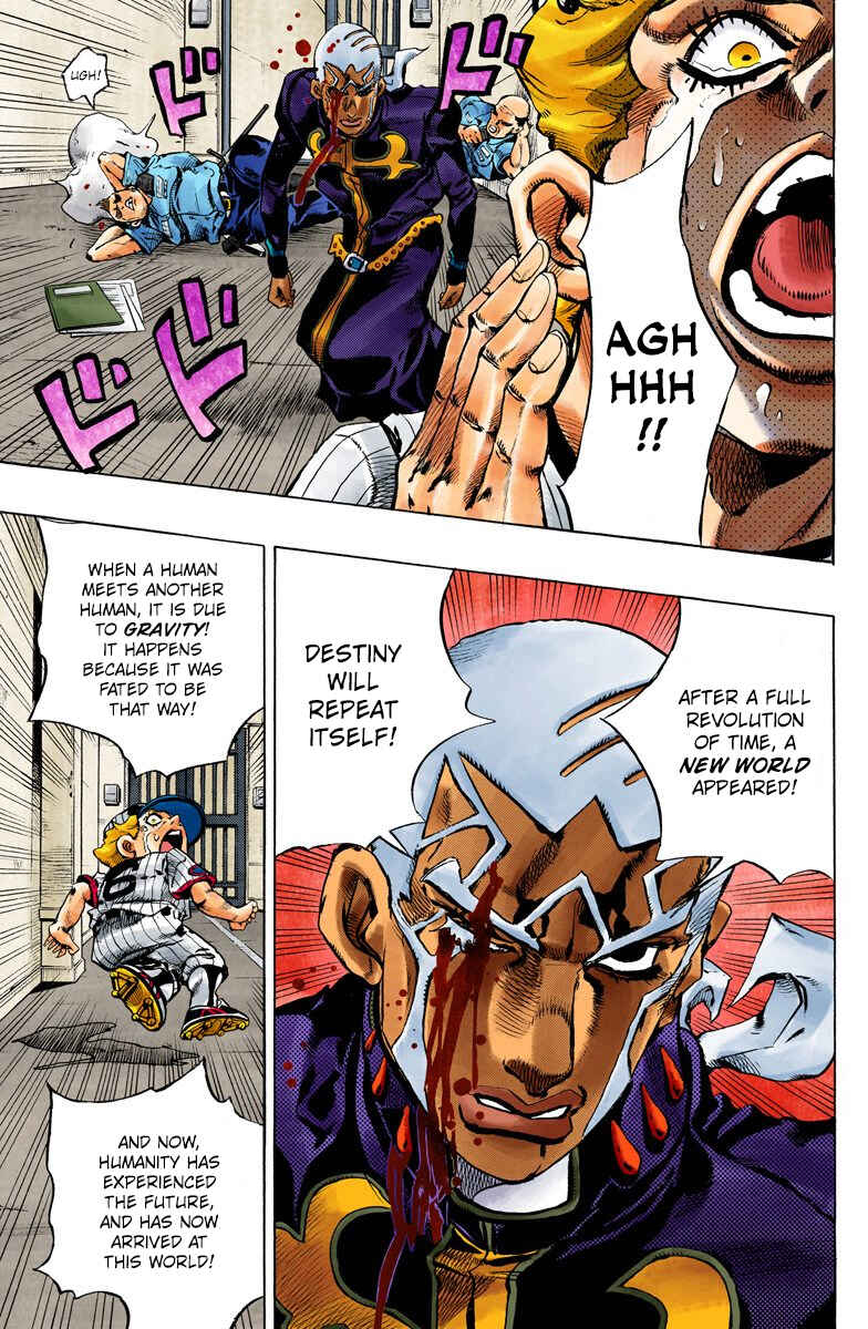 Page 7 Chapter 157 JoJos Bizarre Adventure, Part 6: Stone Ocean (Official Colored)