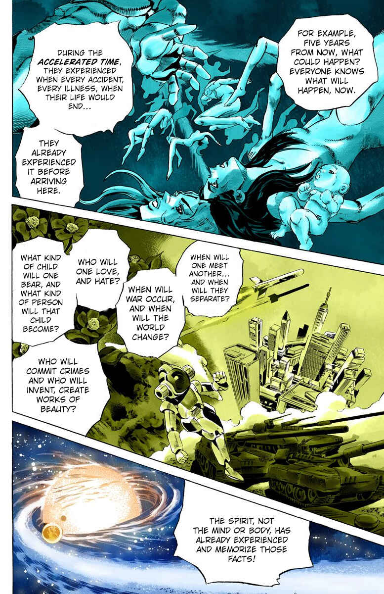 Page 8 Chapter 157 JoJos Bizarre Adventure, Part 6: Stone Ocean (Official Colored)