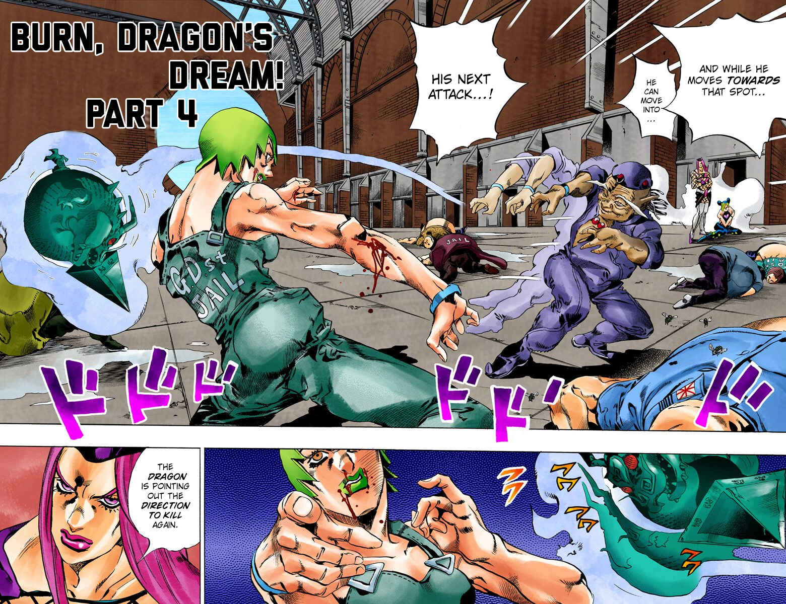 Page 2 Chapter 70 JoJos Bizarre Adventure, Part 6: Stone Ocean (Official Colored)