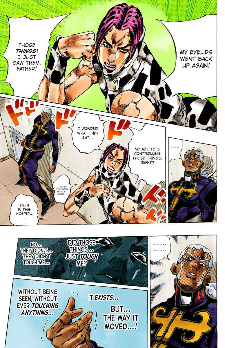 Page 11 Chapter 112 JoJos Bizarre Adventure, Part 6: Stone Ocean (Official Colored)