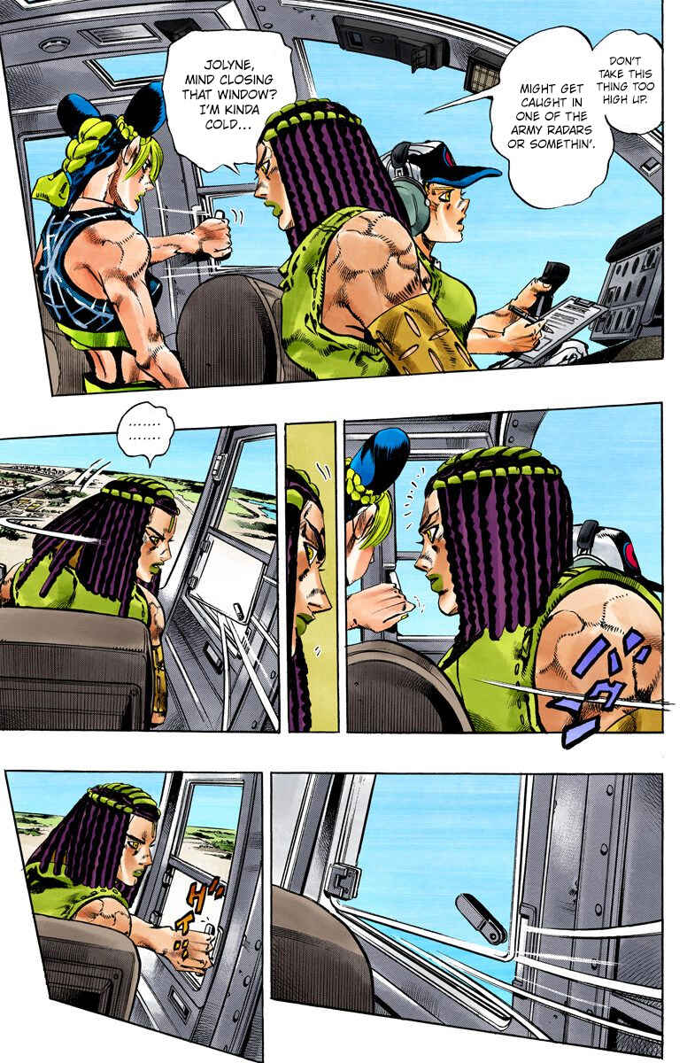 Page 15 Chapter 112 JoJos Bizarre Adventure, Part 6: Stone Ocean (Official Colored)