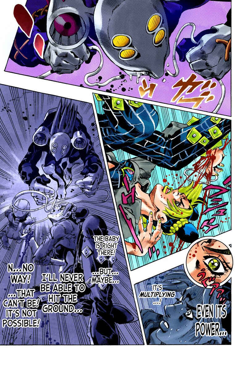 Page 18 Chapter 87 JoJos Bizarre Adventure, Part 6: Stone Ocean (Official Colored)
