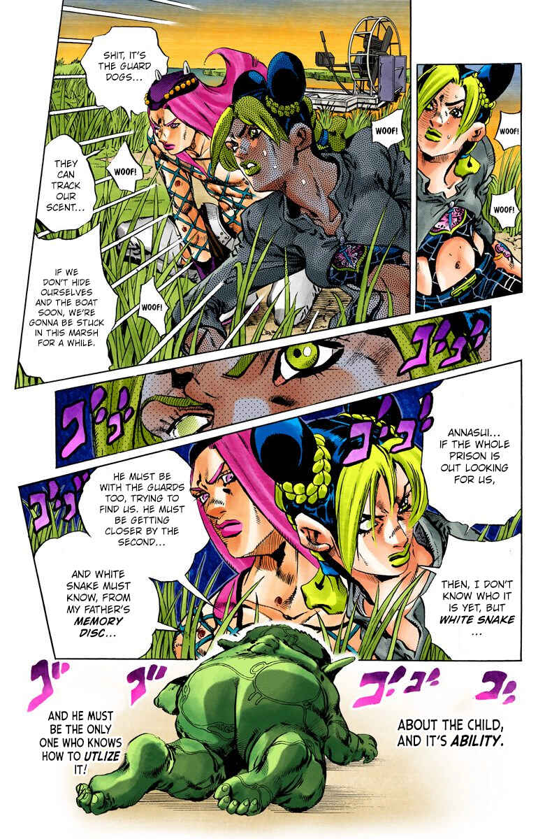 Page 3 Chapter 87 JoJos Bizarre Adventure, Part 6: Stone Ocean (Official Colored)