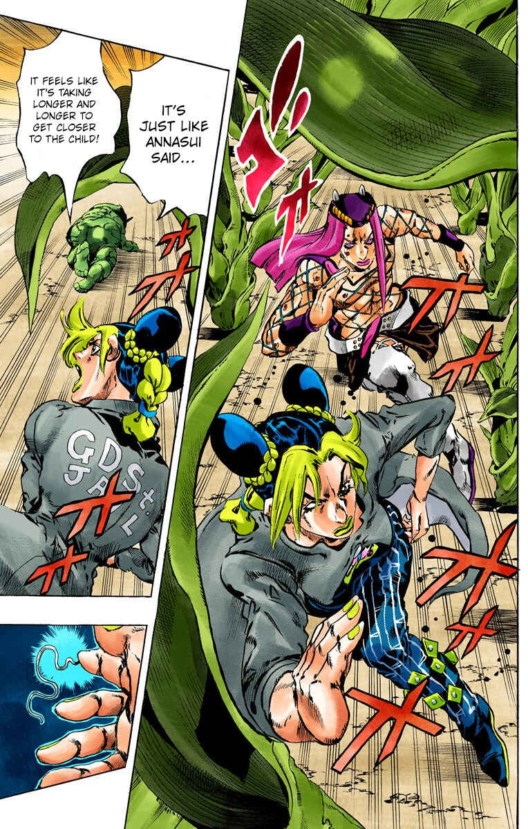 Page 7 Chapter 87 JoJos Bizarre Adventure, Part 6: Stone Ocean (Official Colored)