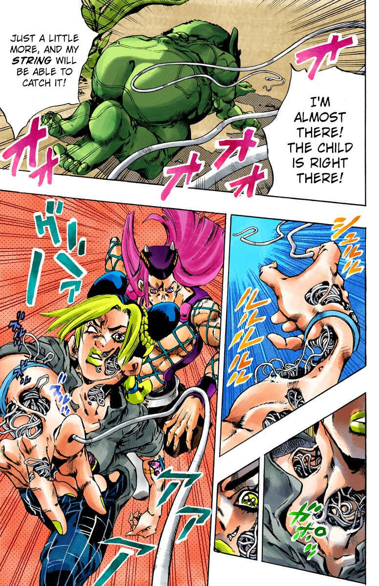 Page 9 Chapter 87 JoJos Bizarre Adventure, Part 6: Stone Ocean (Official Colored)