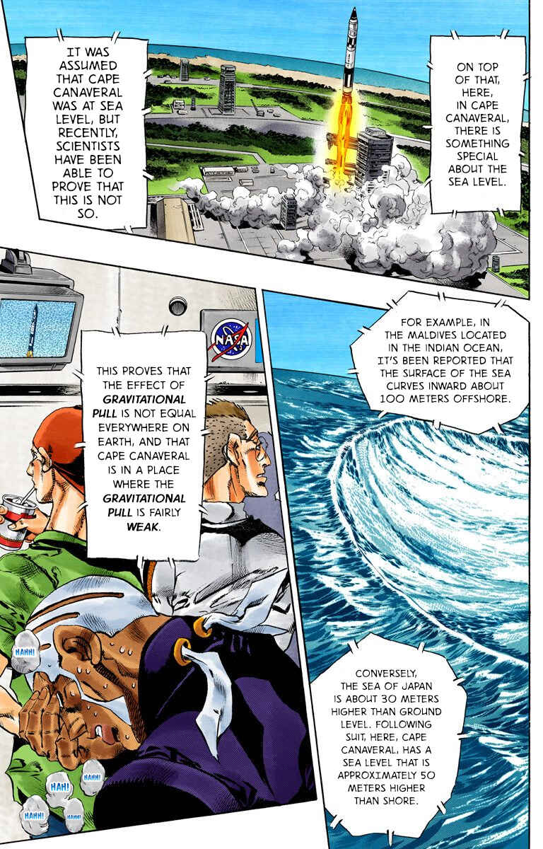 Page 12 Chapter 138 JoJos Bizarre Adventure, Part 6: Stone Ocean (Official Colored)