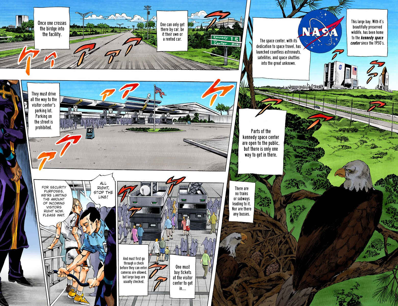 Page 8 Chapter 138 JoJos Bizarre Adventure, Part 6: Stone Ocean (Official Colored)
