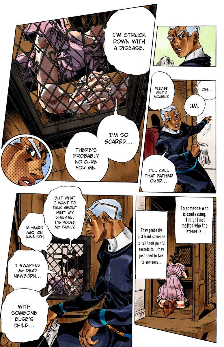 Page 18 Chapter 127 JoJos Bizarre Adventure, Part 6: Stone Ocean (Official Colored)