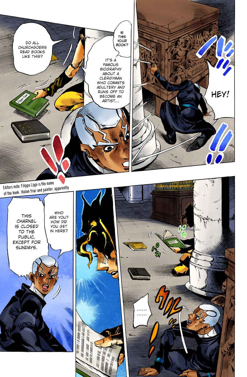Page 8 Chapter 127 JoJos Bizarre Adventure, Part 6: Stone Ocean (Official Colored)