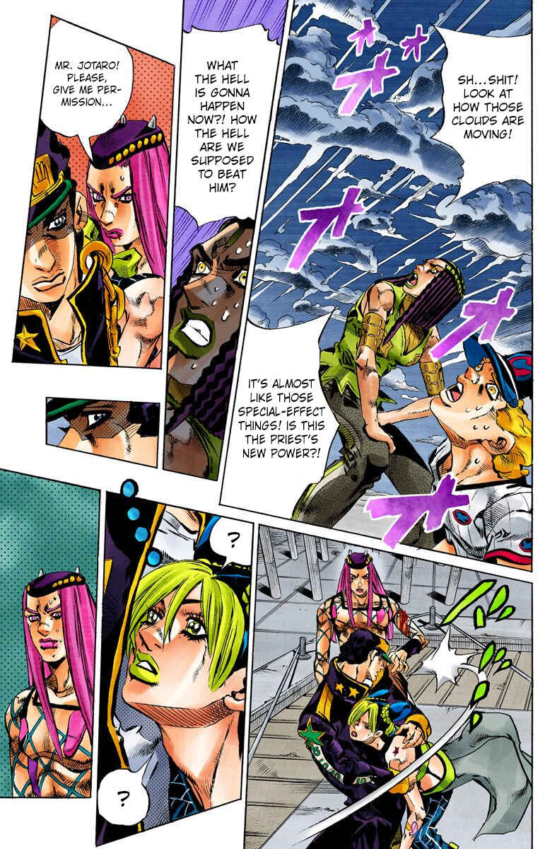 Page 10 Chapter 151 JoJos Bizarre Adventure, Part 6: Stone Ocean (Official Colored)
