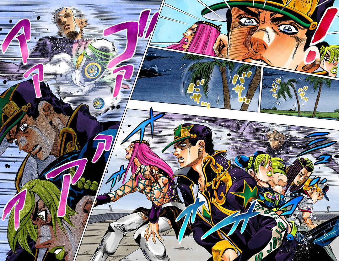 Page 17 Chapter 151 JoJos Bizarre Adventure, Part 6: Stone Ocean (Official Colored)