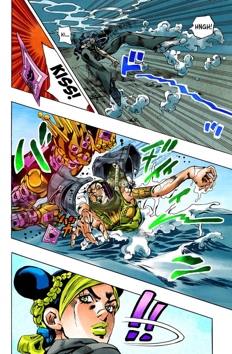 Page 14 Chapter 28 JoJos Bizarre Adventure, Part 6: Stone Ocean (Official Colored)