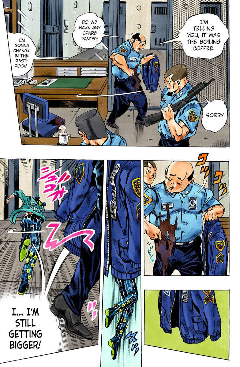 Page 19 Chapter 7 JoJos Bizarre Adventure, Part 6: Stone Ocean (Official Colored)