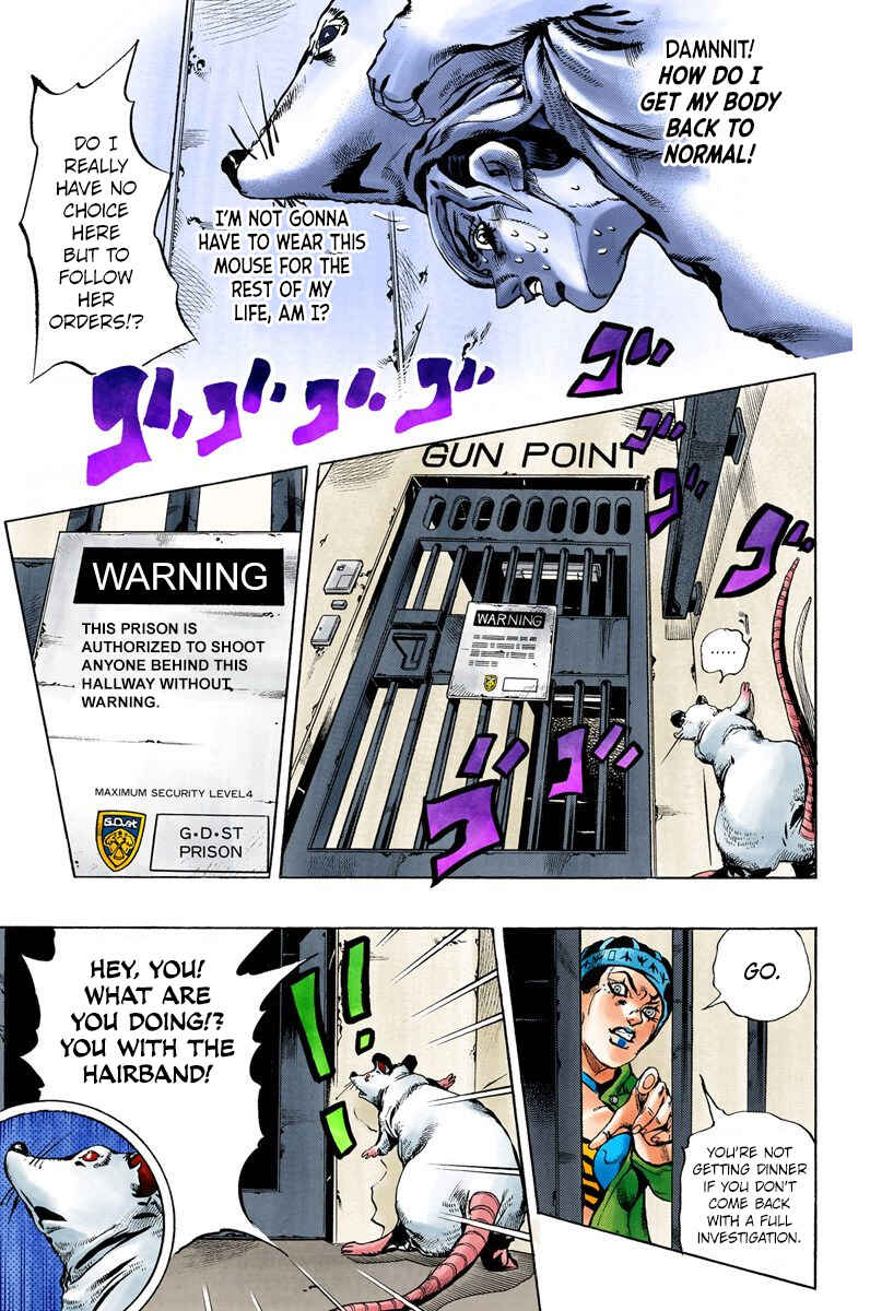 Page 9 Chapter 7 JoJos Bizarre Adventure, Part 6: Stone Ocean (Official Colored)