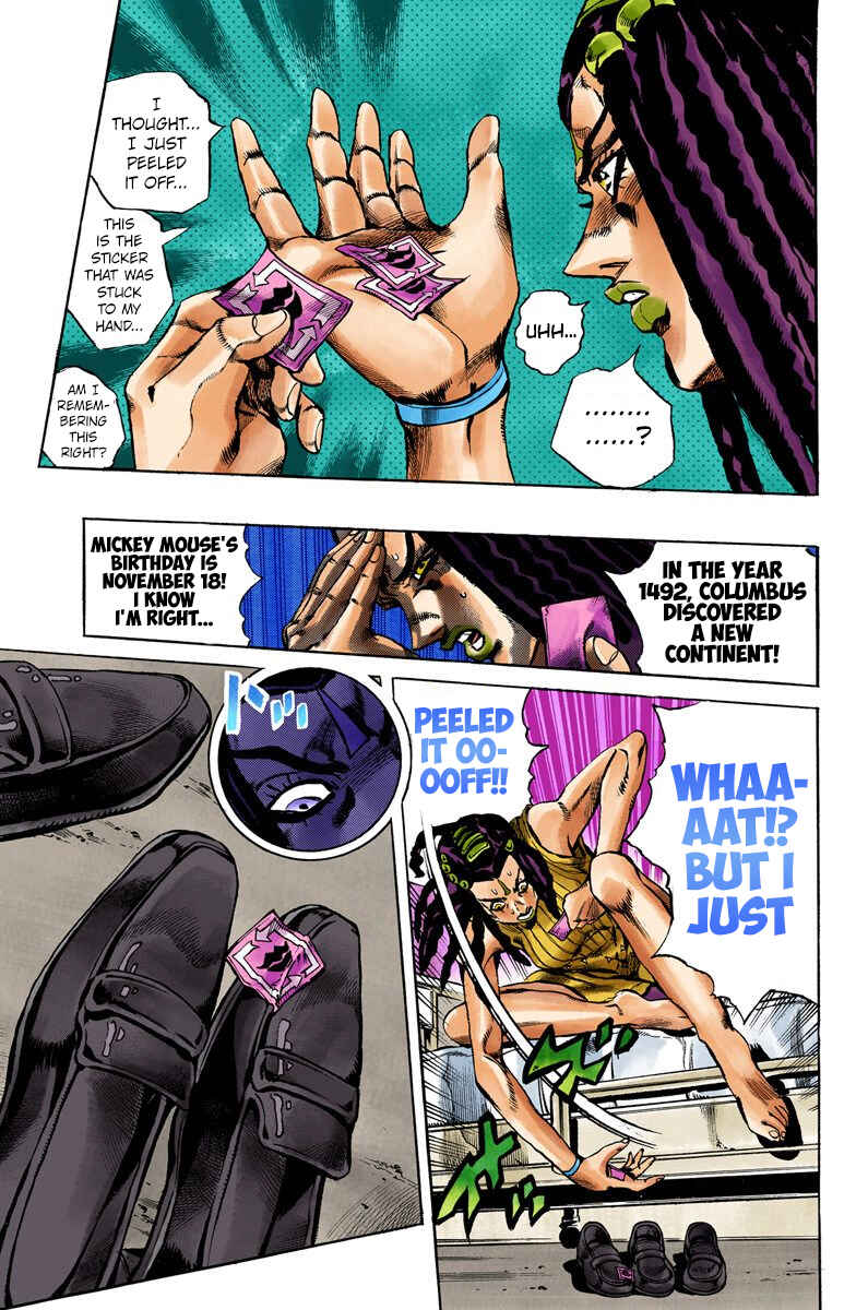 Page 9 Chapter 21 JoJos Bizarre Adventure, Part 6: Stone Ocean (Official Colored)