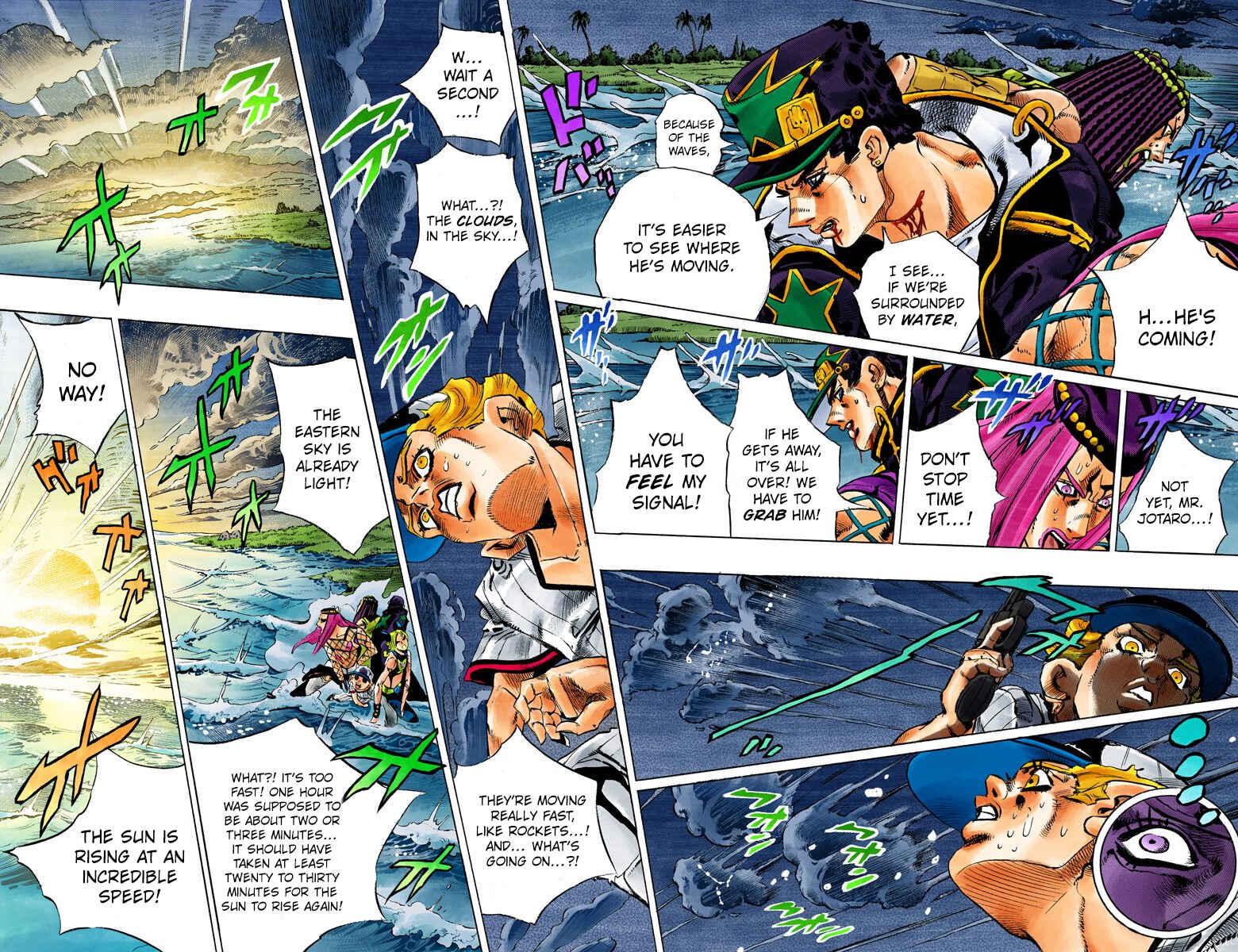 Page 10 Chapter 153 JoJos Bizarre Adventure, Part 6: Stone Ocean (Official Colored)