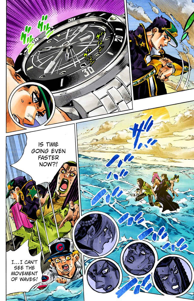 Page 11 Chapter 153 JoJos Bizarre Adventure, Part 6: Stone Ocean (Official Colored)