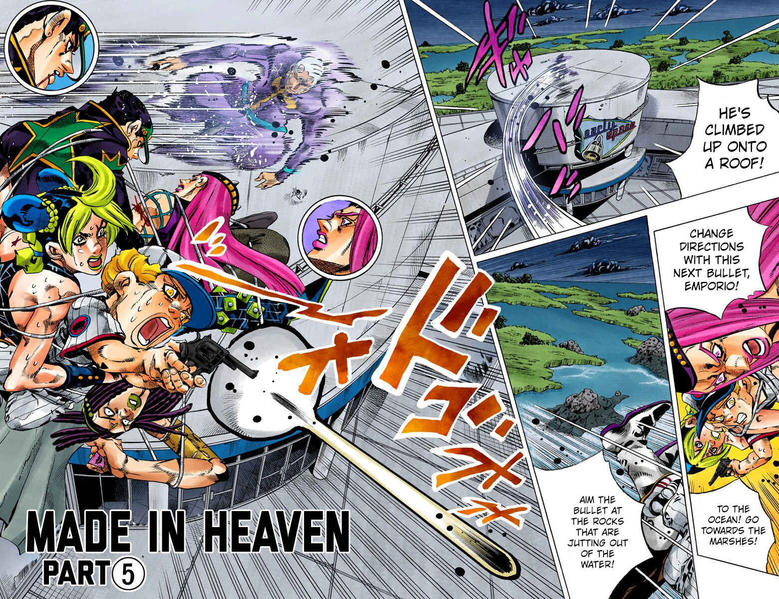 Page 2 Chapter 153 JoJos Bizarre Adventure, Part 6: Stone Ocean (Official Colored)
