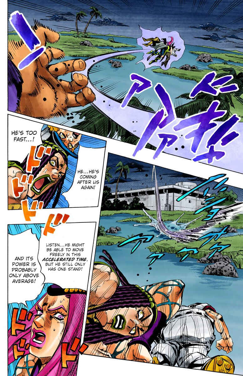 Page 3 Chapter 153 JoJos Bizarre Adventure, Part 6: Stone Ocean (Official Colored)