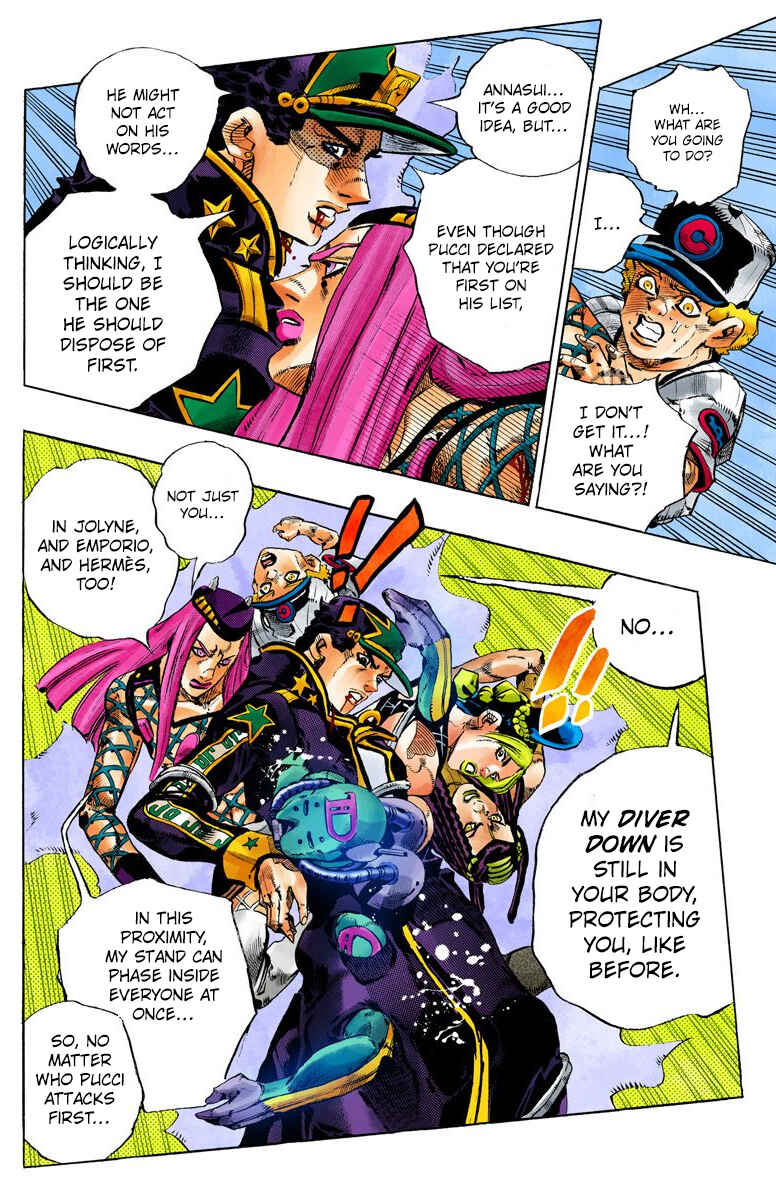 Page 5 Chapter 153 JoJos Bizarre Adventure, Part 6: Stone Ocean (Official Colored)