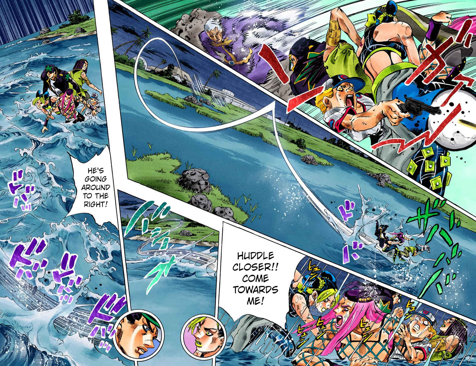 Page 9 Chapter 153 JoJos Bizarre Adventure, Part 6: Stone Ocean (Official Colored)