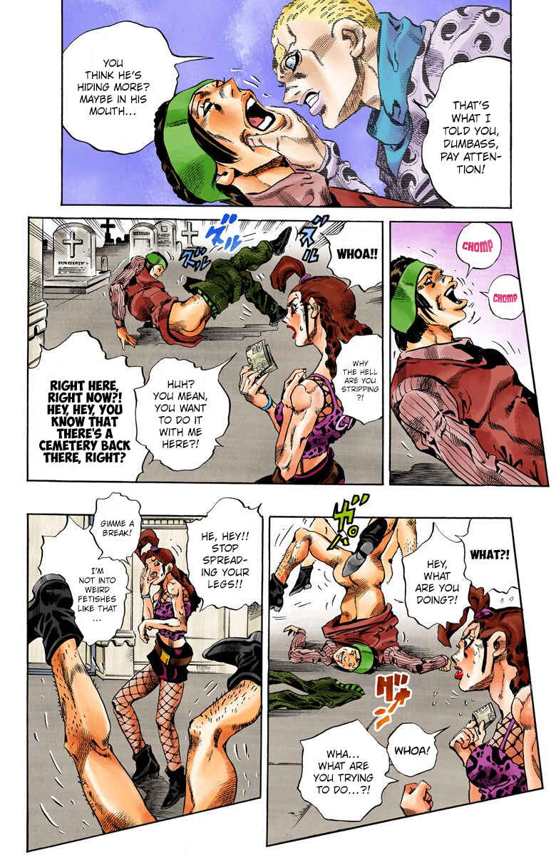 Page 11 Chapter 55 JoJos Bizarre Adventure, Part 6: Stone Ocean (Official Colored)