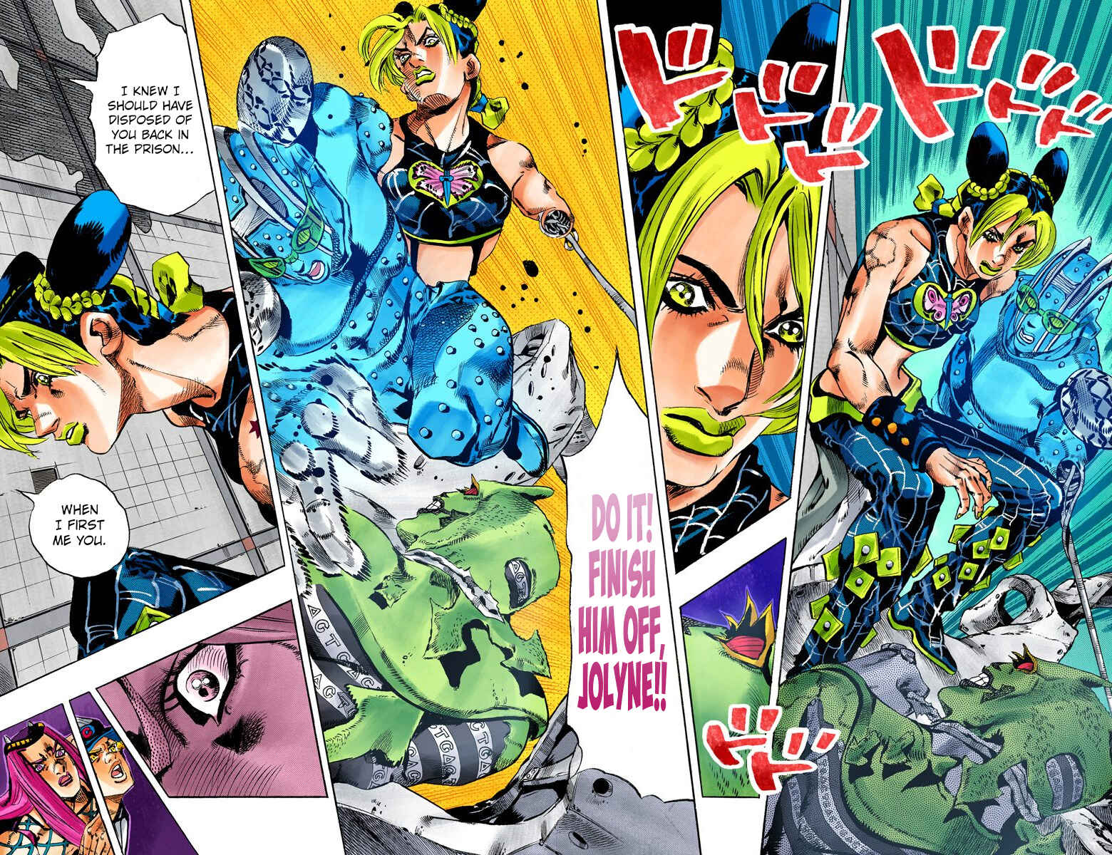 Page 11 Chapter 143 JoJos Bizarre Adventure, Part 6: Stone Ocean (Official Colored)