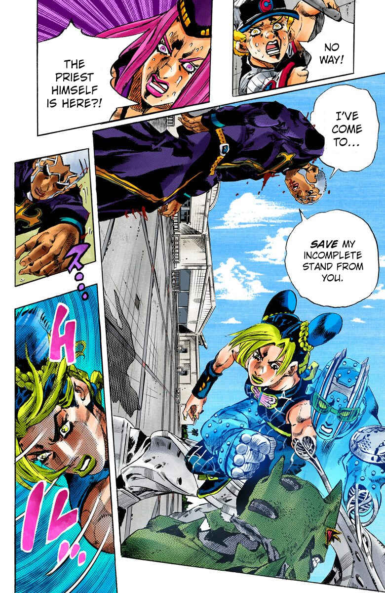 Page 13 Chapter 143 JoJos Bizarre Adventure, Part 6: Stone Ocean (Official Colored)