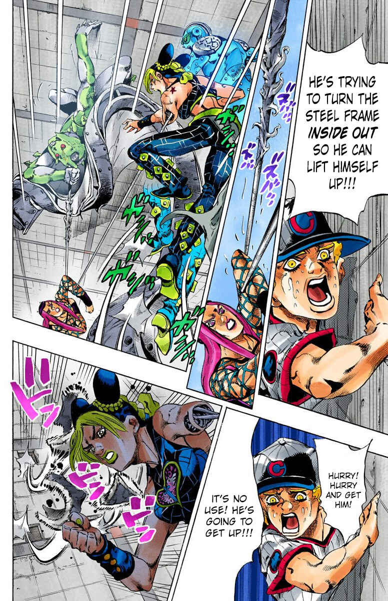 Page 7 Chapter 143 JoJos Bizarre Adventure, Part 6: Stone Ocean (Official Colored)