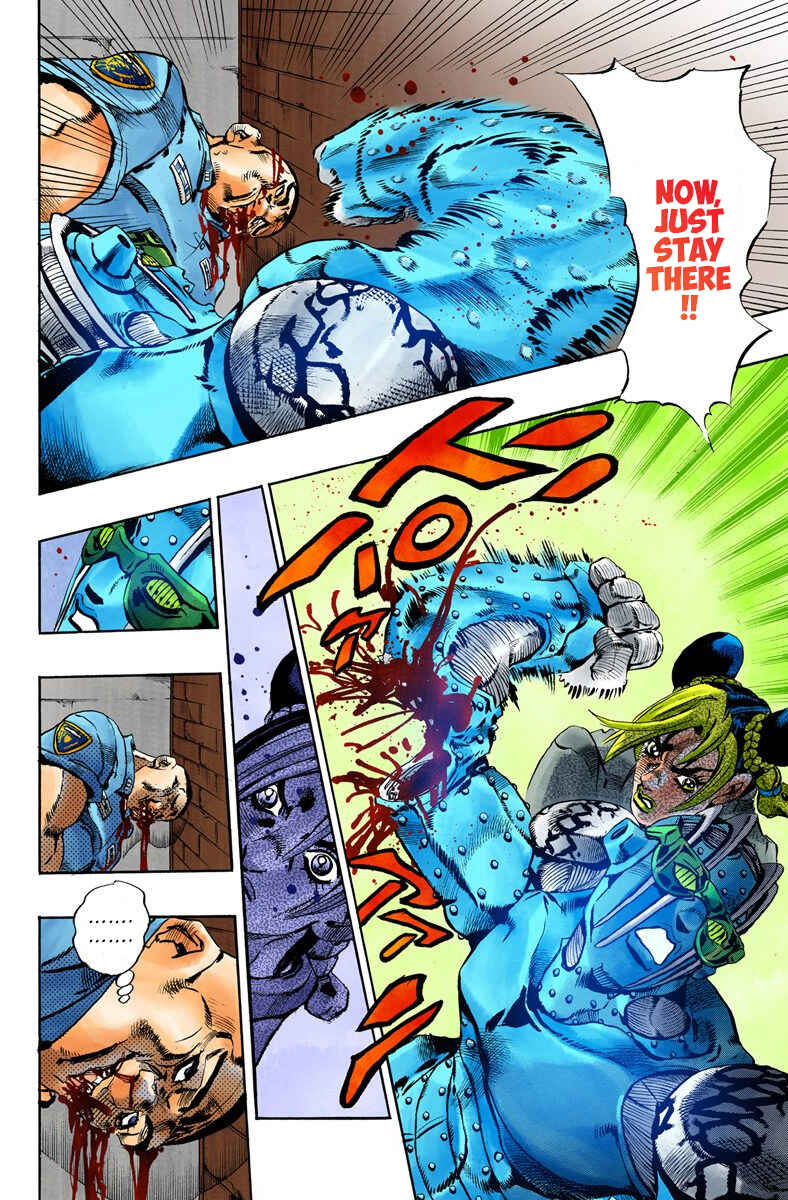 Page 13 Chapter 62 JoJos Bizarre Adventure, Part 6: Stone Ocean (Official Colored)