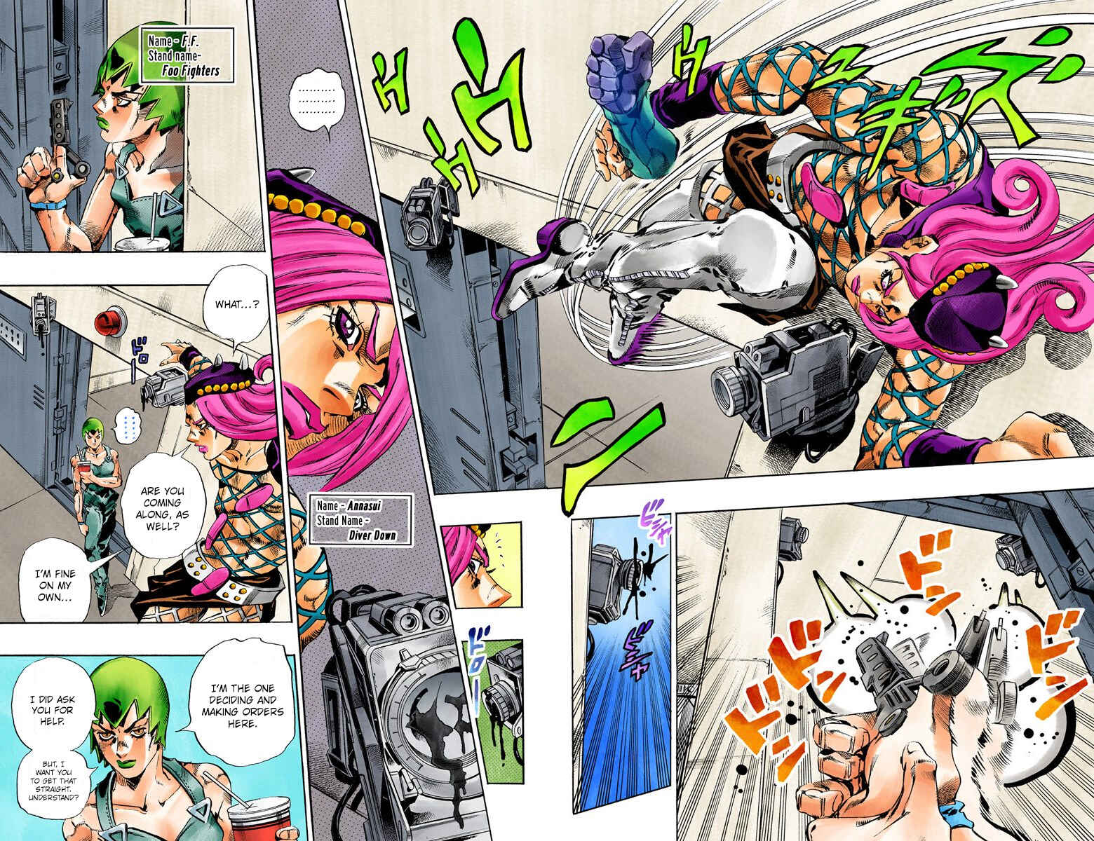 Page 3 Chapter 62 JoJos Bizarre Adventure, Part 6: Stone Ocean (Official Colored)