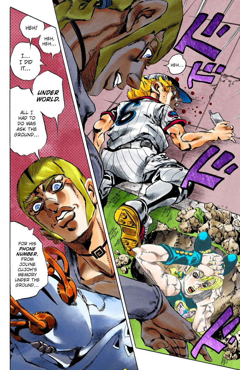 Page 8 Chapter 131 JoJos Bizarre Adventure, Part 6: Stone Ocean (Official Colored)