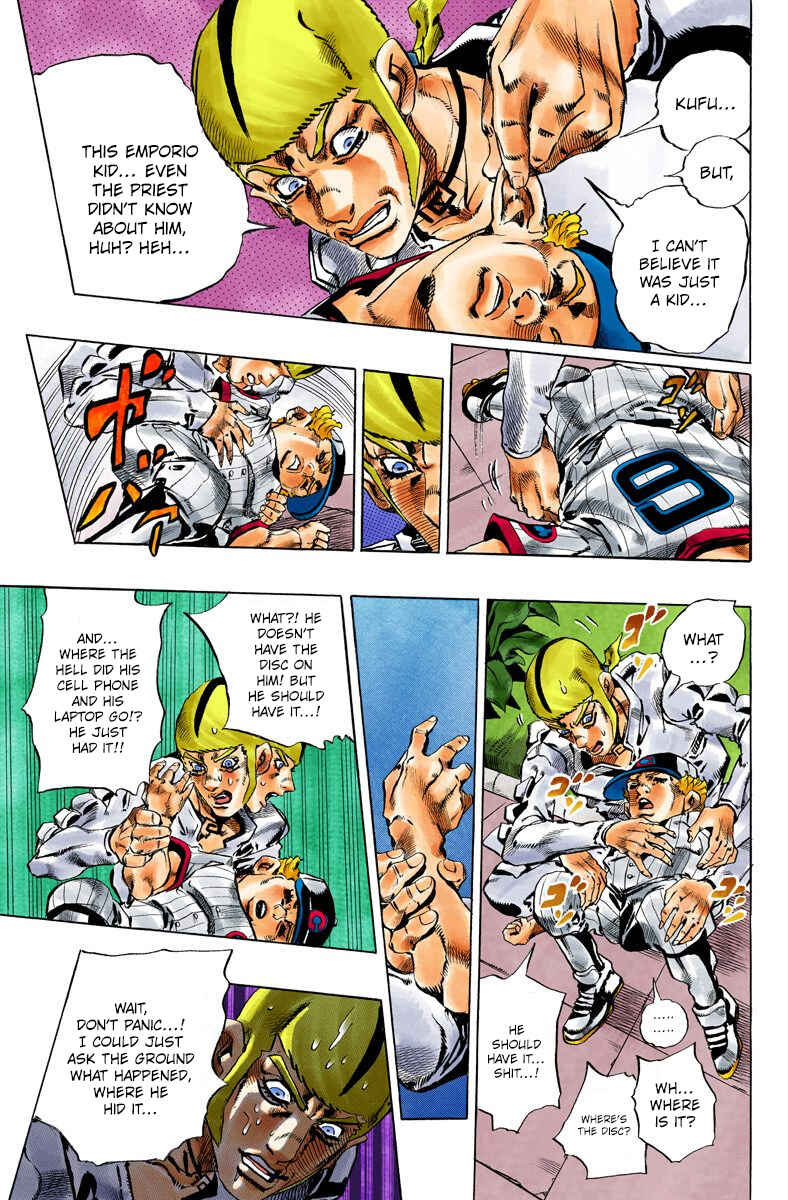 Page 9 Chapter 131 JoJos Bizarre Adventure, Part 6: Stone Ocean (Official Colored)