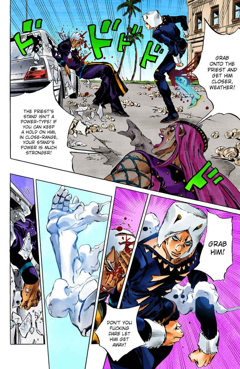 Page 10 Chapter 134 JoJos Bizarre Adventure, Part 6: Stone Ocean (Official Colored)