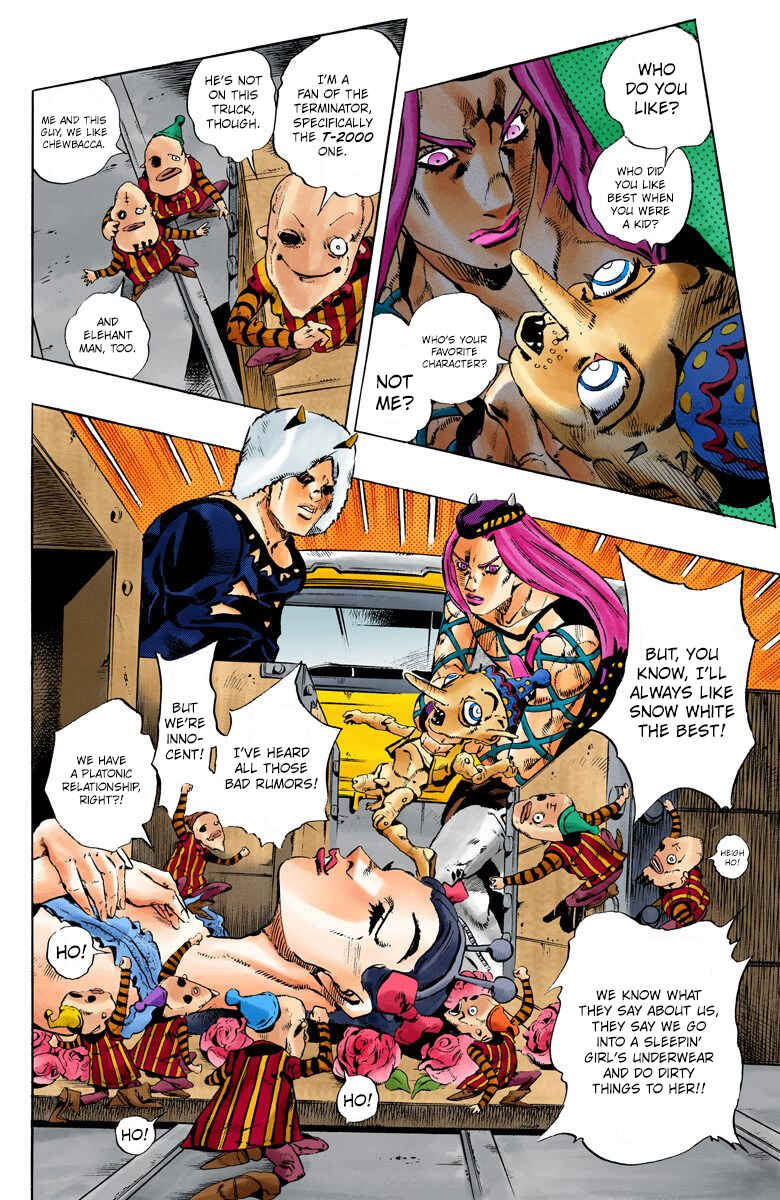 Page 10 Chapter 105 JoJos Bizarre Adventure, Part 6: Stone Ocean (Official Colored)
