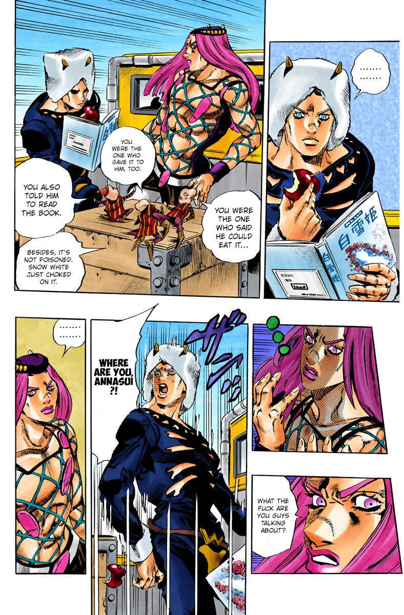 Page 14 Chapter 105 JoJos Bizarre Adventure, Part 6: Stone Ocean (Official Colored)