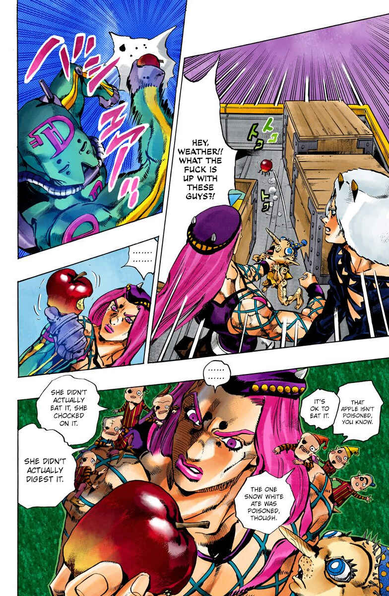 Page 8 Chapter 105 JoJos Bizarre Adventure, Part 6: Stone Ocean (Official Colored)