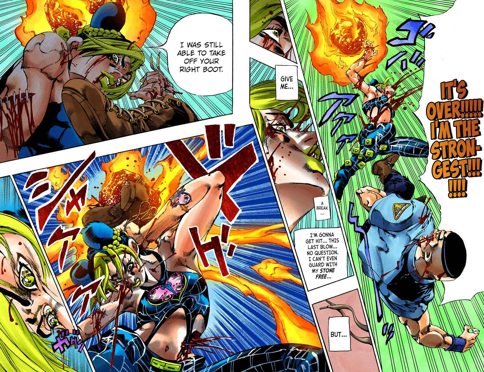 Page 3 Chapter 66 JoJos Bizarre Adventure, Part 6: Stone Ocean (Official Colored)