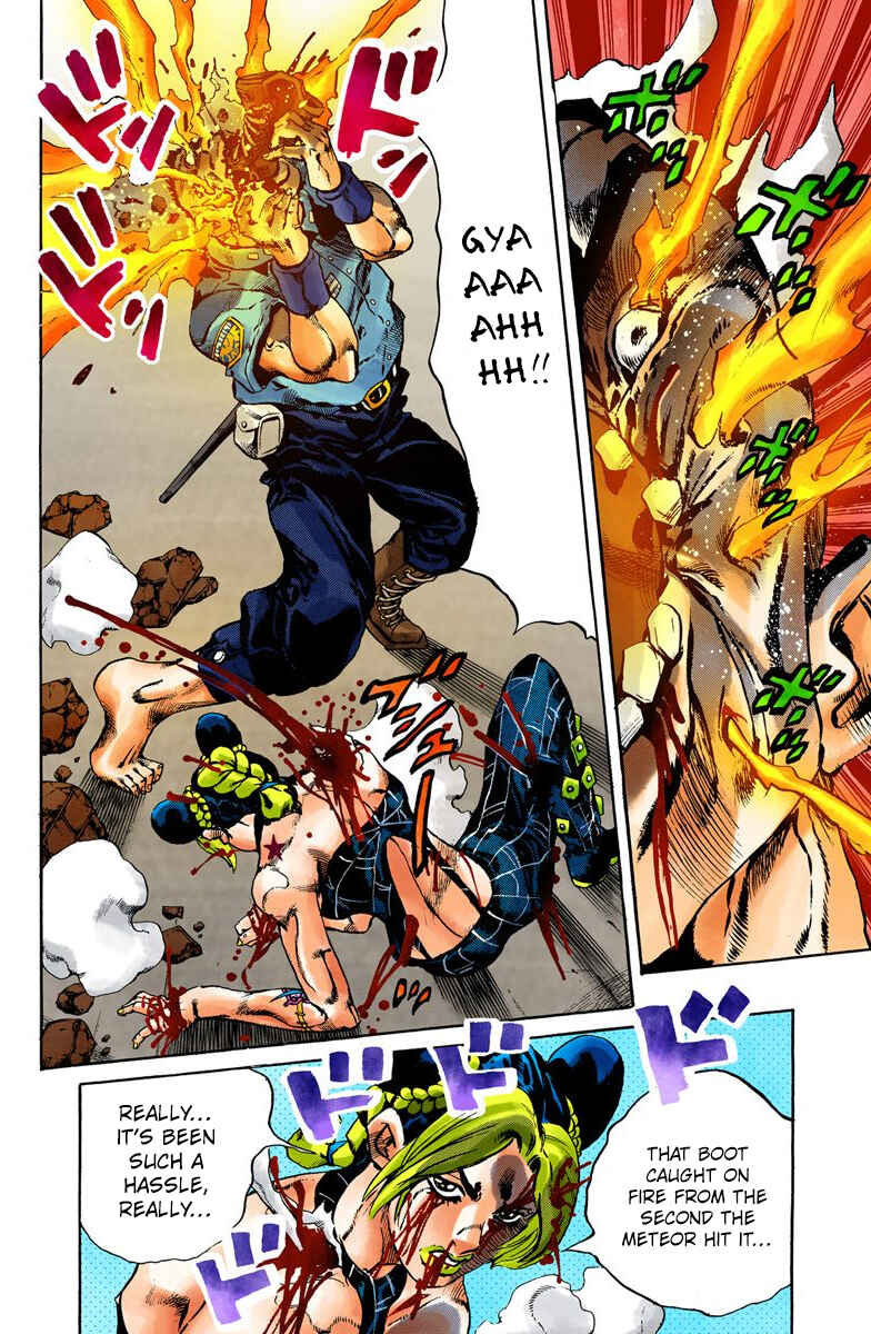 Page 8 Chapter 66 JoJos Bizarre Adventure, Part 6: Stone Ocean (Official Colored)