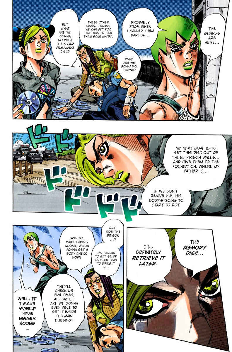 Page 12 Chapter 33 JoJos Bizarre Adventure, Part 6: Stone Ocean (Official Colored)
